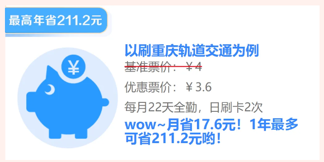 免費開(kāi)通手機交通卡 享“1小時(shí)免費·優(yōu)惠換乘”